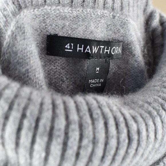 41 Hawthorn Porella Cashmere Turtleneck Sweater M - Picture 7 of 7